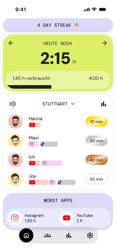 Pact App Screenshot